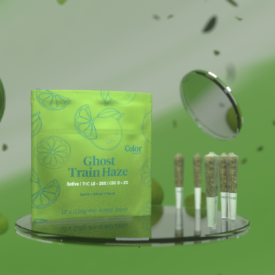 Ghost Train Haze Color Cannabis Pre-roll 10x0.35g 10 pack
